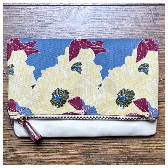 Rachel Pally Reversible Floral Clutch - Picture 3 of 9